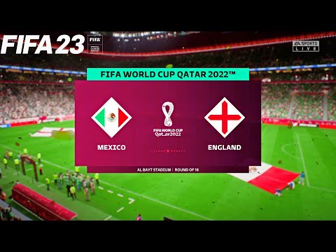 FIFA 23 | Mexico vs England - World Cup - PS5 Full Match & Gameplay