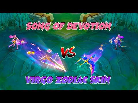 Odette Song of Devotion VS Virgo Skin Comparison