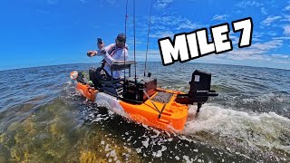 I drained a HUGE LITHIUM BATTERY on a Kayak