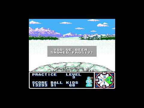 Bowtay Video Games for Kids.  Fun and education NES Nintendo Ski or Die Snowball Fight