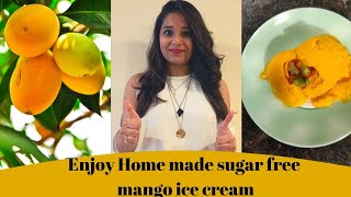 Frozen Mango Scoop | Healthy Dessert | Health Hatch