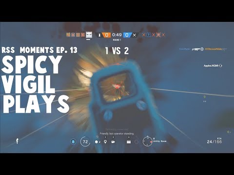 Spicy Vigil Plays - Rainbow Six Siege Ranked Highlights