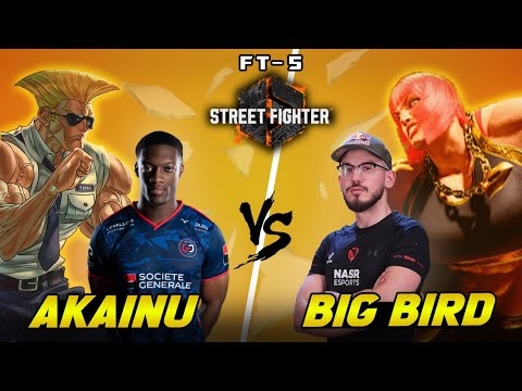 Big Bird (Marisa) VS Akainu (Guile) | FT-5 | Online Matches | #streetfighter #sf6 #bigbird