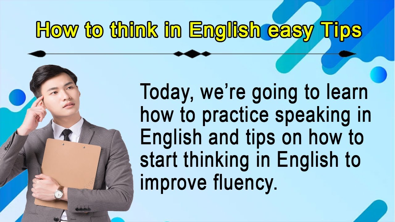How to think in English easy Tips | Practice English Speaking | Improve English