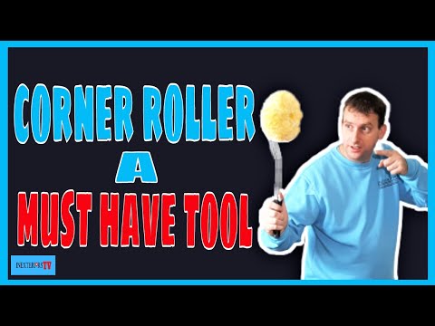 How to use a corner roller. corner rolling.