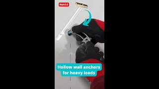 How to mount a heavy heating radiator on a dry wall Part 1-3