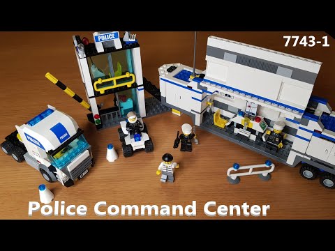 Lego Police Command Center 7743-1 Build