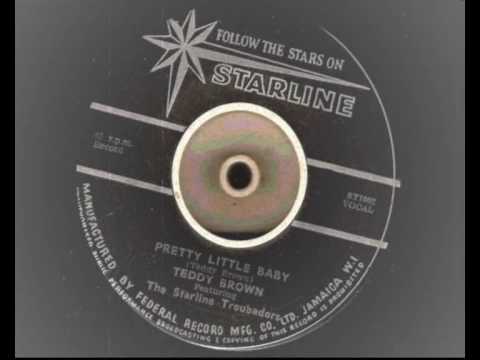 teddy brown - pretty little baby - starline records 1961 jamaican R&B