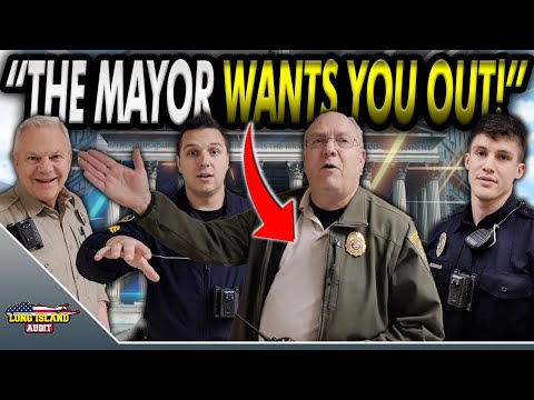 Mayor Forgets City Hall Belongs To The People & Calls The Cops - So I Remind Them! 