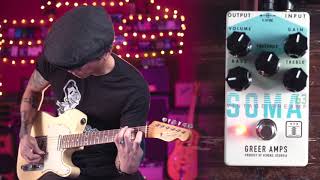 Video thumbnail for Greer Soma 63 Preamp Overdrive pedal - demo by RJ Ronquillo by R.J. Ronquillo