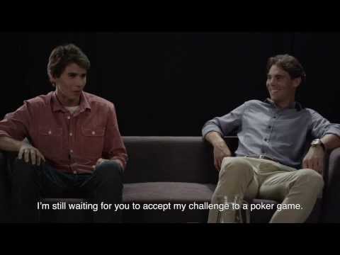 Rafa Nadal and his brother first ever interview all in aid of a good cause