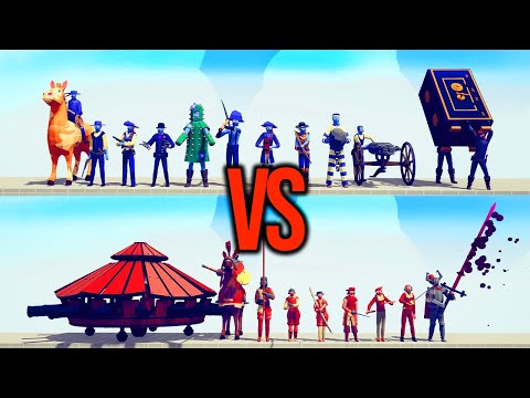 RENAISSANCE TEAM vs WILD WEST TEAM #61 | TABS - Totally Accurate Battle Simulator