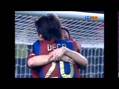 FC Barcelona - Getafe CF 2007 All Goals [5-2]