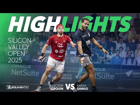 🇪🇬 Gawad v Crouin 🇫🇷 | Silicon Valley Open 2025 | FINAL HIGHLIGHTS
