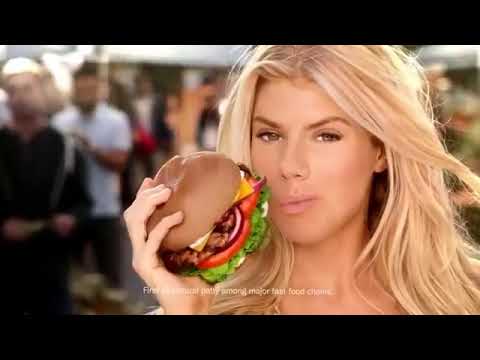 Carl's Jr ad with sexy Charlotte McKinney