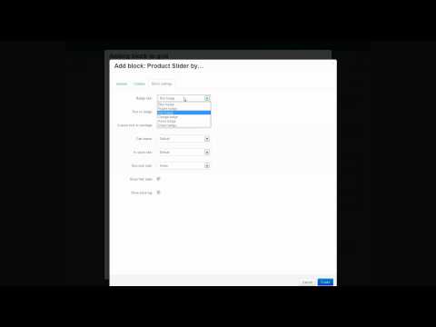 CS-Cart 4 - Product Slider - Basic usage