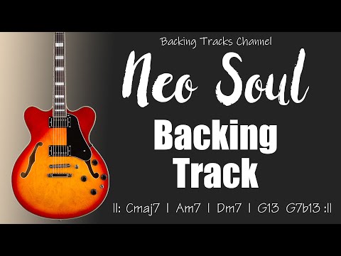 Neo Soul Backing Track - Smooth & Cool Groove in C Major (1 6 2 5 Progression)