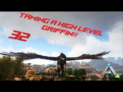 Paleo Ark Modded Ep 32: Taming a High Level Griffin!