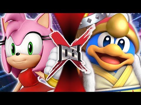 エイミー・ローズVSキングデデデデ（カービィVSソニック・ザ・ヘッジホッグ）｜DBX (Amy Rose VS King Dedede (Kirby VS Sonic the Hedgehog) | DBX)