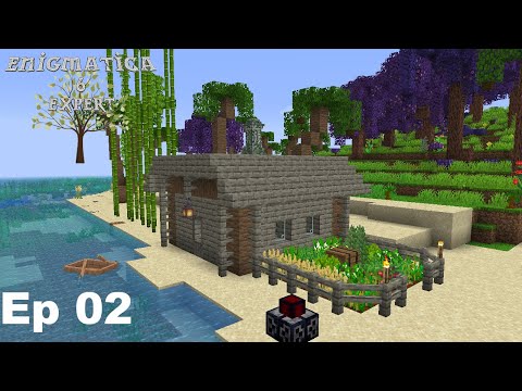 Enigmatica 6 Expert Mode - Ep 02 Farming and First power