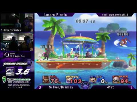 SG at GU 11.3 Doubles LF: Silver Brimley (R) vs 4Yat (B)