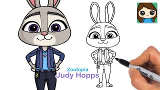 How to Draw Judy Hopps Rabbit | Zootopia 2
