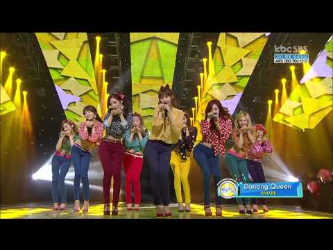 [HD] 130106 SNSD - Dancing Queen & I Got A Boy & Talk COMEBACK Stage