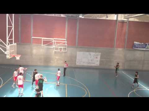 Partido baloncesto cadete Olímpico Aranjuez B-El Prado
