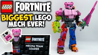 The BIGGEST Lego Mech EVER? | Mecha Team Leader EARLY Showcase &amp; Review; LEGO Fortnite Set 77078