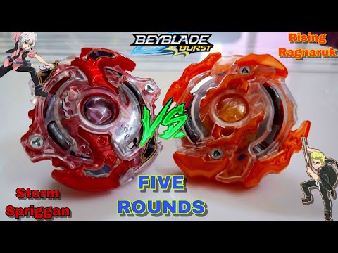 EPIC BATTLE : Storm Spriggan K.U Vs Rising Ragnaruk G.R | Shu Vs Rantaro | BURST |