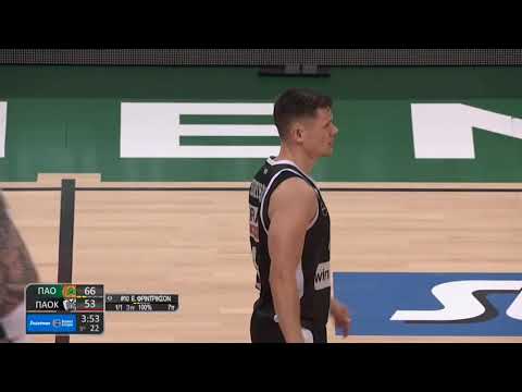 Elvar Fridriksson - PAOK against Panathinaikos (10-12-2023)