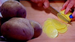 How to Thinly Slice Potatoes, the CHEF WAY