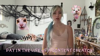 CRAZY DAY IN THE LIFE VLOG (content creator edition)