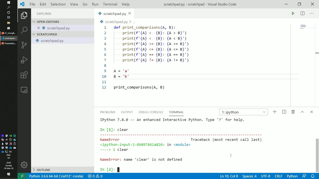 Module 7.1: Using Boolean Logic to Compare Things