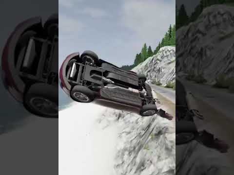 Loss of Control Car Crashes #57  #shorts #beamng 54