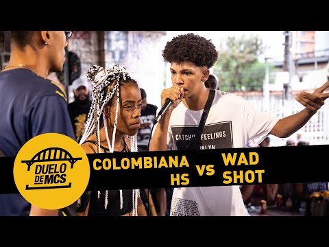 Colombiana e HS vs Wad e Shot (1ª Fase) Duelo de MCs - Tradicional Dupla - 14/04/19