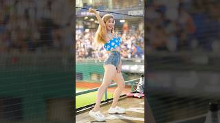 Go Stronger👊 秀秀子 ショウショウズ #台湾チア #cheerleader #치어리더 #fancam  新莊棒球場 2023/07/13【台湾チアTV】