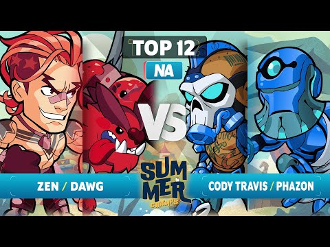 Zen & Dawg vs Cody Travis & Phazon - Top 12 - Summer Championship 2023 - NA 2v2