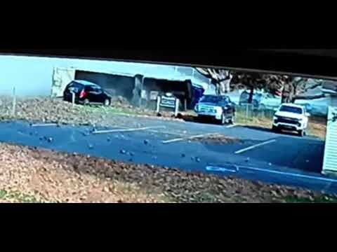 Sugar Beet Truck Overturns at M-81 and Deckerville Road in Caro, Michigan