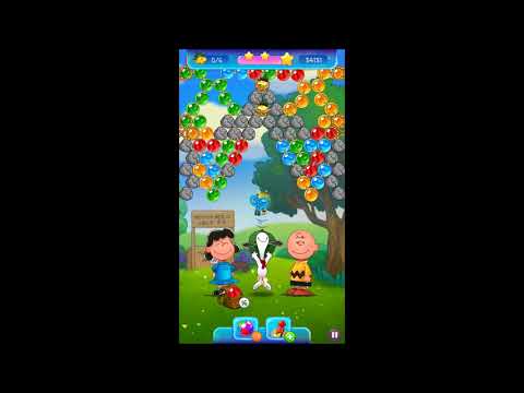 Snoopy Pop Bubble Shooter Level 38 by Jam City Gameplay
