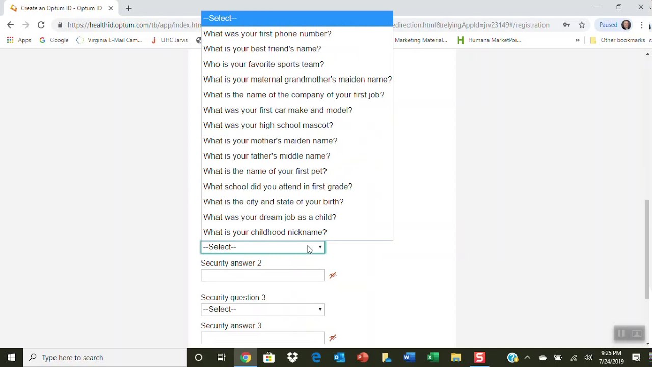A1 Register UHC Optum ID and Certifications