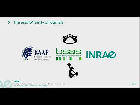 EAAP 2021 Plenary Session: "The multiple roles of livestock in sustainable development"