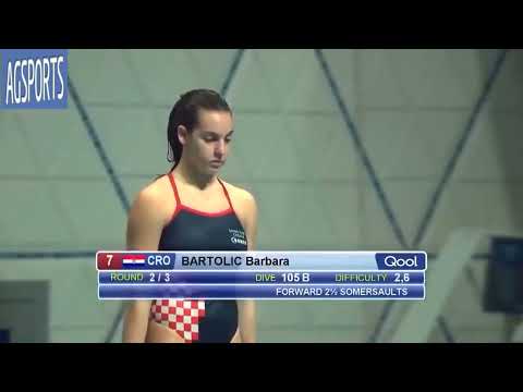 Barbara Bartolic Croatia ! 1m Springboard - Junior Diving