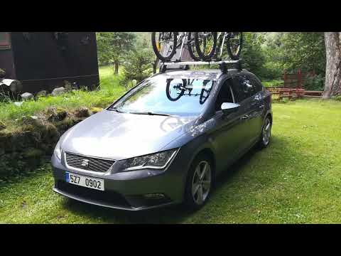 Seat Leon ST plně naloženo Fully loaded