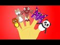 Russian Animal Finger Family Collection TOP 15 Коллекция пальчиков животны�