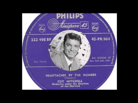 Guy Mitchell - Heartaches By The Number  (1959)
