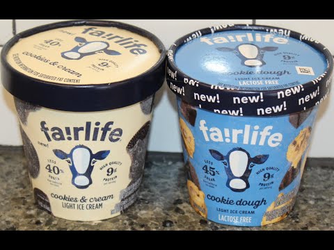 Fairlife Light Ice Cream: Cookies & Cream and Cookie Dough Review