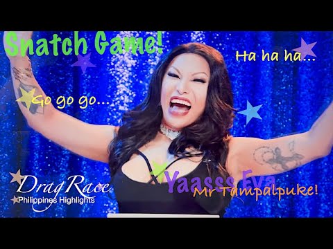 Eva Le Queen's Winning Moments as Rufa Mae in Snatch Game I Drag Race Philippines S1E6