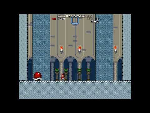 Super Mario Bros. X2 Custom Bosses Giant Red Koopa and Giant Bombshell Koopa (Reworked)