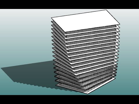 Everyday Revit (Day 267) - Building from mass exercise Part 1